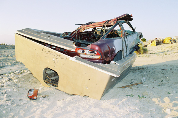 Junk in Desert Hot Springs