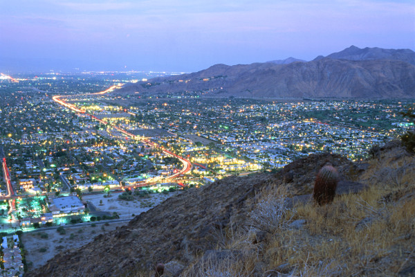 Palm Springs at Night