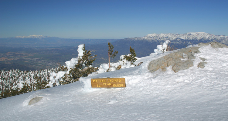Mt. San Jacinto peak